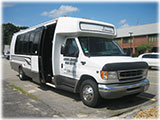 Outside Passenger Limo Coach