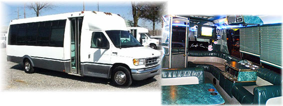 18 Passenger Party Bus